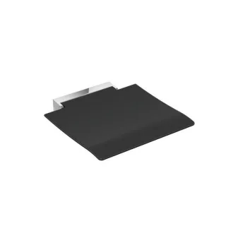 Hewi 450 Klappsitz 950.51.2159092 verchromt, 450 x 463 x 107 mm, Sitzfläche anthrazitgrau