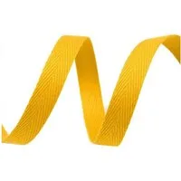 maDDma Webband 1m Köperband 10mm große Farbwahl Einfass- Nahtband Baumwollband, mango