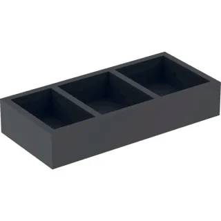 Geberit Smyle Square Schubladeneinsatz H-Unterteilung, 32,3x5,9x15cm lava, 500677001 500677001