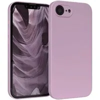 EAZY CASE Handyhülle für Apple iPhone 16e Hülle Silikon 6,1 Zoll, Hülle mit Kameraschutz Handycase Soft Smart Slimcover Lila / Flieder