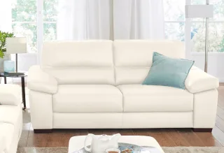 CALIA ITALIA 2-Sitzer "Gaia, hochwertiges Ledersofa mit erstklassigem Sitzkomfort" edles Design, in zwei hochwertigen Lederqualitäten