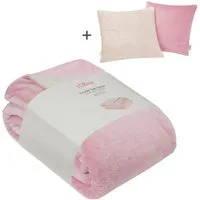 Wohndecke Doublesoft, Kuscheldecke, Deal, Kissen geschenkt!, s.Oliver, Kuscheldecke 150x200 cm, GRATIS-Zugabe:2x Kissenhülle (Reißverschluss)