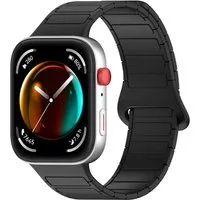 Wigento Smartwatch-Armband Silikon Magnetisch für Huawei Watch Fit 5 4 / Fit 5 4 Pro 3 Verschluss, Outdoor Armband, Verstellbar