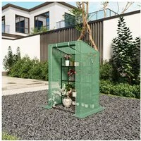 KONIFERA Foliengewächshaus Cartagena Größe 1, robust und wetterfest, für Balkon & Garten, BxTxH: 100x77x150 cm