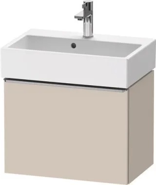 Duravit D-Neo Waschtischunterbau wandhängend Taupe Matt 584x372x440 mm - DE4229070910000 DE4229070910000
