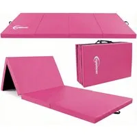 eyepower Weichbodenmatte 180 x 60 x 5 cm - XL Turnmatte für Zuhause - Faltbare Gymnastikmatte (1-St), Bodenturnmatte - Klappbare Fitnessmatte - Fallschutzmatte für Kinder