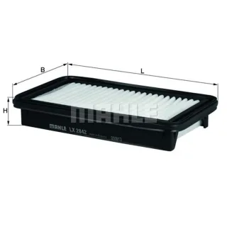 Mahle Luftfilter Fiat Sedici 1,6