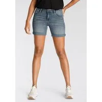 Arizona Jeansshorts Ultra-Stretch extra eng geschnitten, krempelbare Beinabschlüsse