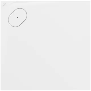 Villeroy & Boch Quadratische Duschwannen Ecora UDA808 0ERA1CV 800x800x35mm Quadrat Stone White, UDA8 UDA8080ERA1CVRW