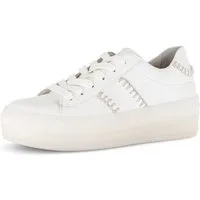 Gabor Plateausneaker Freizeitschuh, Halbschuh, Schnürschuh mit transparenter Laufsohle