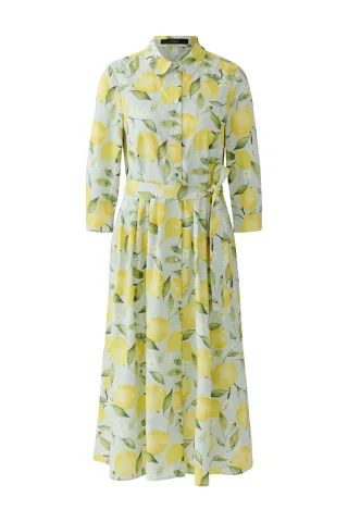 Oui - Midikleid lt green yellow - Gr. - 42