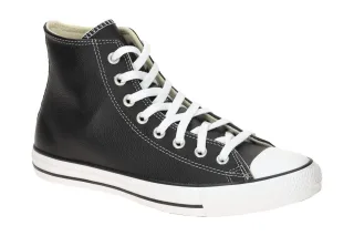 Converse 132170C CTAS_Hi_Leder Schwarz Black High Cut Sneaker Echtleder