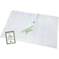franknatur Naturfaserbettdecke Sommerdecke Lyocell, Füllung: 100% Lyocell/Tencel®, Bezug: 100% Baumwolle, extraleichte temperaturausgleichende Sommer-Bettdecke