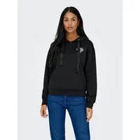 ONLY Kapuzensweatshirt ONLALINA LIFE L/S PRINT HOOD SWT