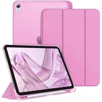 Fintie Tablet-Hülle für iPad 11 Generation 11‘’ 2025 (A16), iPad 10 Generation 10.9'' 2022, ultradünn, mit Stifthalter, transparenter Rückseite, Auto Schlaf/Wach