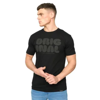 Crosshatch - "Transflate" T-Shirt für Herren (Schwarz)