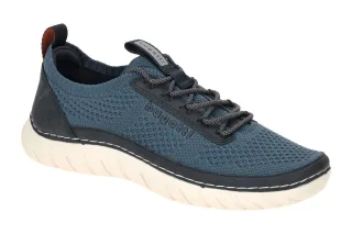 Bugatti 321-ASM01-6950 COMPTON Herren Sneakers blau/dunkelblau Vegan