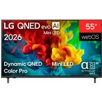 LG 55QNED82B6B QNED-Fernseher (139 cm/55 Zoll, 4K Ultra HD, Smart-TV)