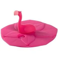 LEONARDO Kinderbecher Leonardo Deckel für Trinkgläser Bambini Flamingo