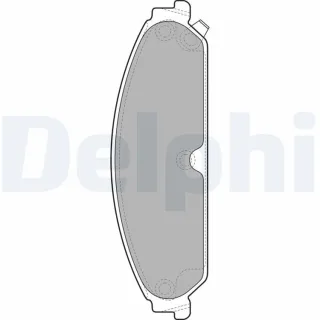 Delphi Bremsbel?ge vorne Chrysler 300c Lancia Thema LP2033
