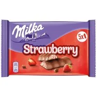 MILKA Schokolade, Milka & Erdbeer 5er