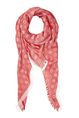 Rich & Royal - Scarf jacquard scarlet red - Gr. - 1