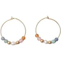 fejn jewelry Paar Creolen Summer Pearl, Echtschmuck