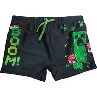 Minecraft Badehose Minecraft Creeper TNT schwarz