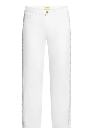 CARTOON - Regular Fit-Jeans Weiß - Gr. - 40