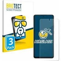 BROTECT Displayschutzglas Folie für Samsung Galaxy A52s 5G, 3 Stück, Schutzfolie Glas Panzer Display Schutz klar