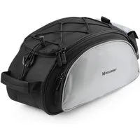 Wozinsky Fahrradtasche Fahrradtasche, Gepäcktasche Gepäckträger Bike, Rad 13L in Schwarz