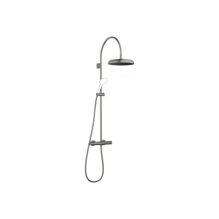 Dornbracht Showerpipe mit Brause-Thermostat COYA 34465404 Dark Platinum gebürstet,34465404-99 34465404-99