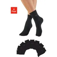 Bench. Basicsocken Logosocken (Packung, 8-Paar) klassisch mit Baumwolle