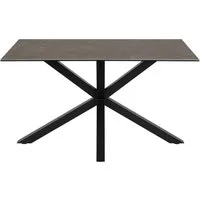 ACTONA GROUP Esstisch Heaven mit Keramikplatte & stabilem Stahlgestell, mehrere Varianten (Breite: 135, 160 und 200 cm), Pflegeleichter Design-Esstisch – robust, stilvoll & langlebig
