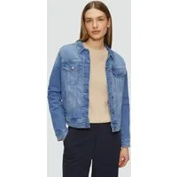 s.Oliver Funktionsjacke Indoor-Jacke Jeansjacke mit Eingrifftaschen