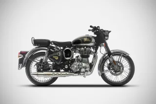 Sport Auspuff ZARD Conical Edelstahl Royal Enfield Classic 500 EFI Bj.2018-2020 +ABE