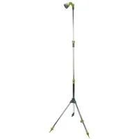 Kinzo Duschsystem Kinzo Gartendusche mit Stativ - Verstellbar bis 220 cm, Höhe 56 cm