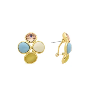 Luxenter-Ohrringe aus 18k Gelbgold - Lezu