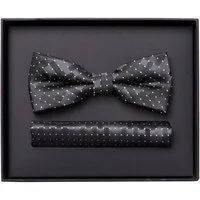 VENTI Fliege VENTI Set aus Fliege und Einstecktuch gemustert