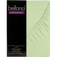bellana Spannbettlaken Bellana premiumstretch, Jersey, Gummizug: rundum, (1 Stück), 165g/m², 95% gekämmte Mako Baumwolle, 5% Elasthan