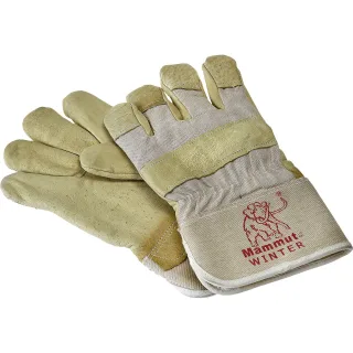 Arbeitshandschuhe Winter Schweinsleder gelb - 1163