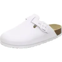 AFS-Schuhe 290010 Clogs Pantolette für Damen aus Leder mit Fußbett, Hausschuhe Made in Germany