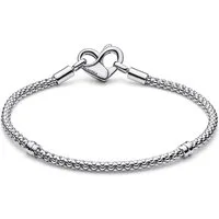Pandora Silberarmband Charm-Armband für Silber 925 Nietenkette