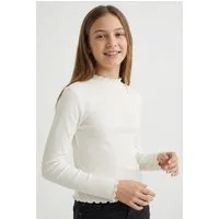TOM TAILOR T-Shirt mit Rippstruktur