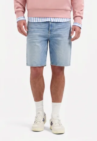 No Excess - Short Denim Relaxed bleach denim - Gr. - 31