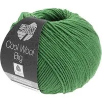 LANA GROSSA COOL WOOL BIG 50 g pflegeleichtes Strickgarn extrafeine Merinowolle Häkelwolle, 120 m (Premium Merinowolle Garn für Strickideen, Klassiker aus purer, extrafeiner Merinowolle), 50 g
