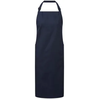 Premier Bio Fairtrade-zertifizierte Schürze aus recyceltem Material (Navy)