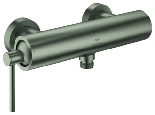 GROHE Einhand-Brausebatterie Atrio 24366 Wandmontage satin steel, 24366MS0 24366MS0