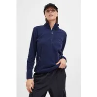 North Bend Troyer NBConni W Atmungsaktive Fleecepullover mit Troyer Kragen
