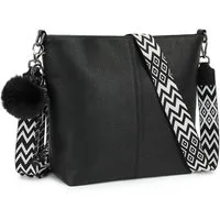 TAN.TOMI Schultertasche Damen Crossbody Bag Henkeltasche Mittel Umhängetasche, Mit Verstellbar Abnehmbar Für Pendeln Reise Campus Sport